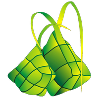 Dish Ketupat PNG Free Photo
