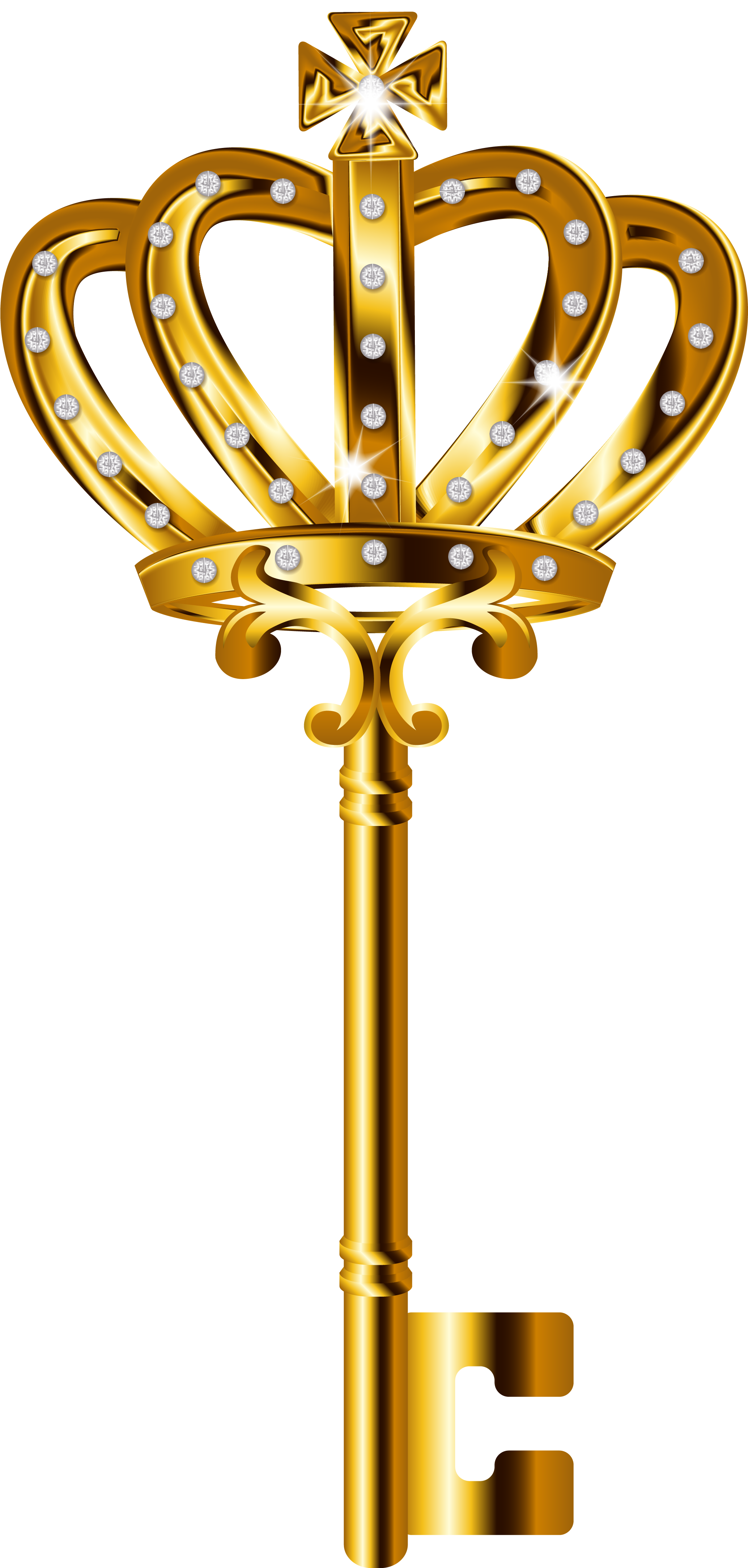 golden key logo png