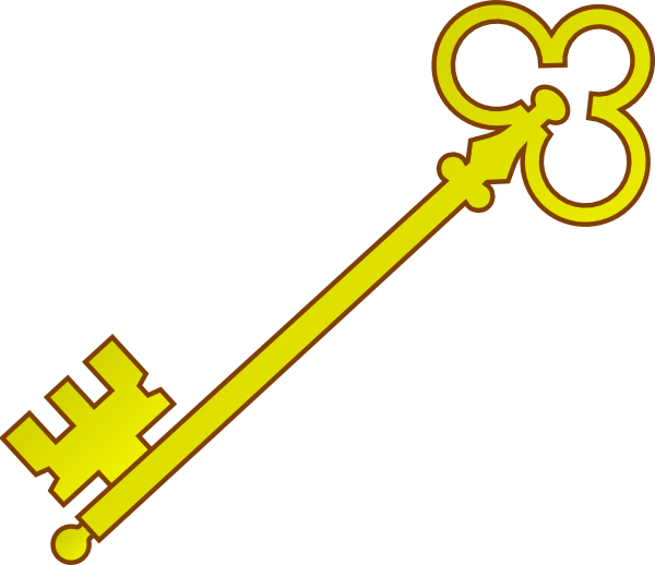 Vector Key Gold PNG File HD PNG Image