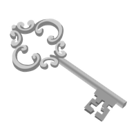 Transparent PNG Pair of New Silver House Keys. 16475444 PNG