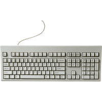 White Keyboard Free Download PNG HD PNG