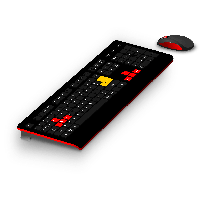 Gaming Electronic Keyboard PNG Image High Quality PNG