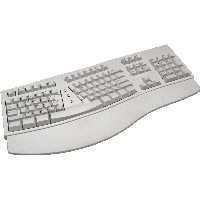 White Keyboard Png Image PNG Image