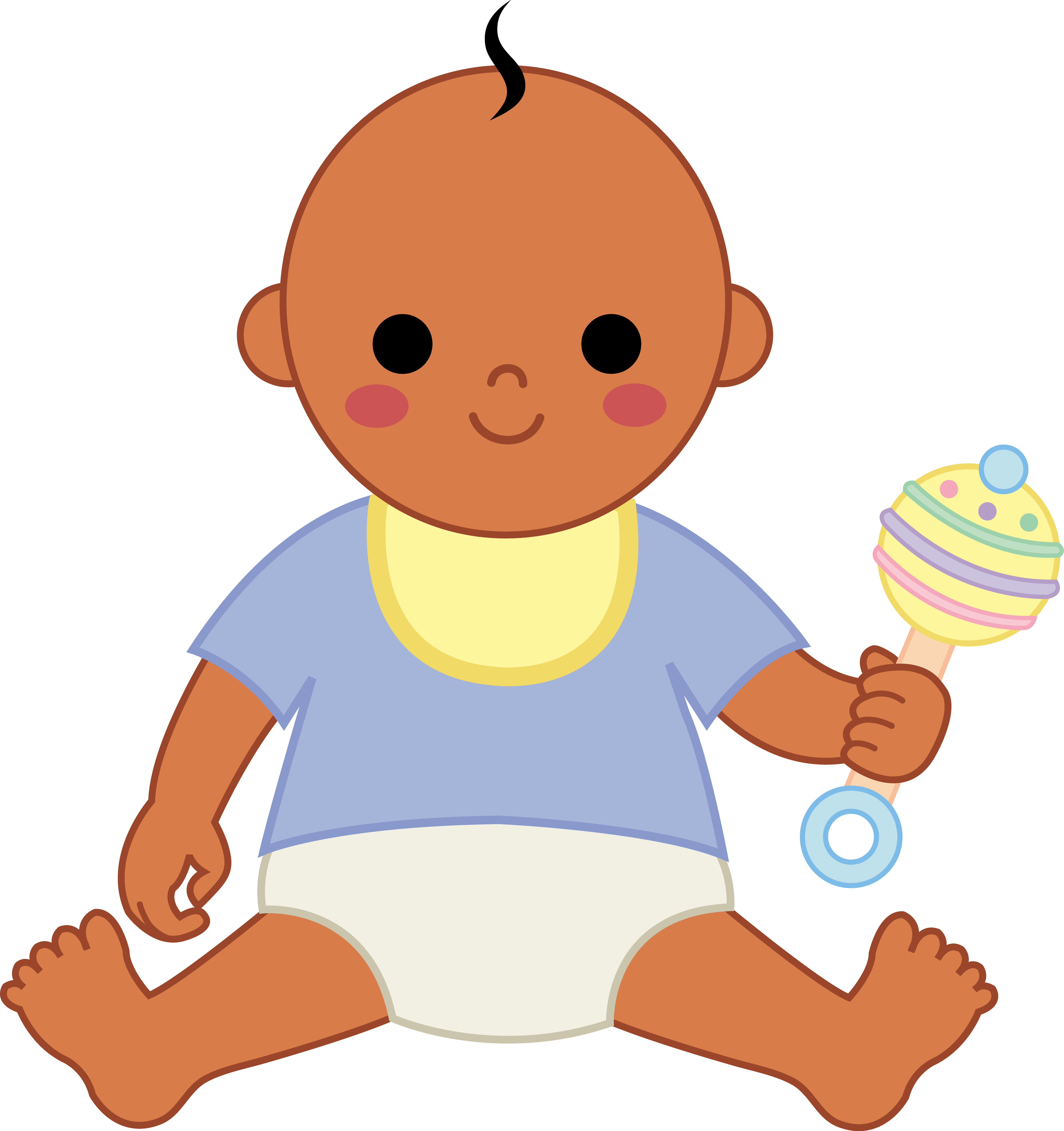 Little Baby Boy Clipart PNG Image