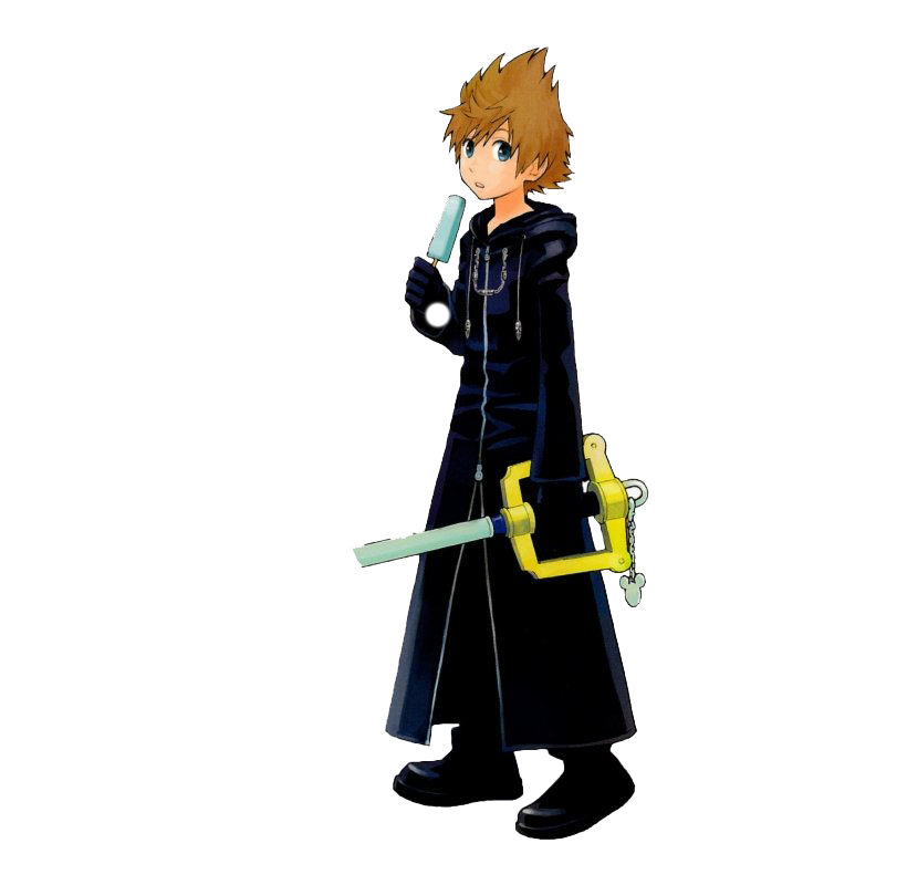 Kingdom Hearts Roxas Free Clipart HD PNG Image