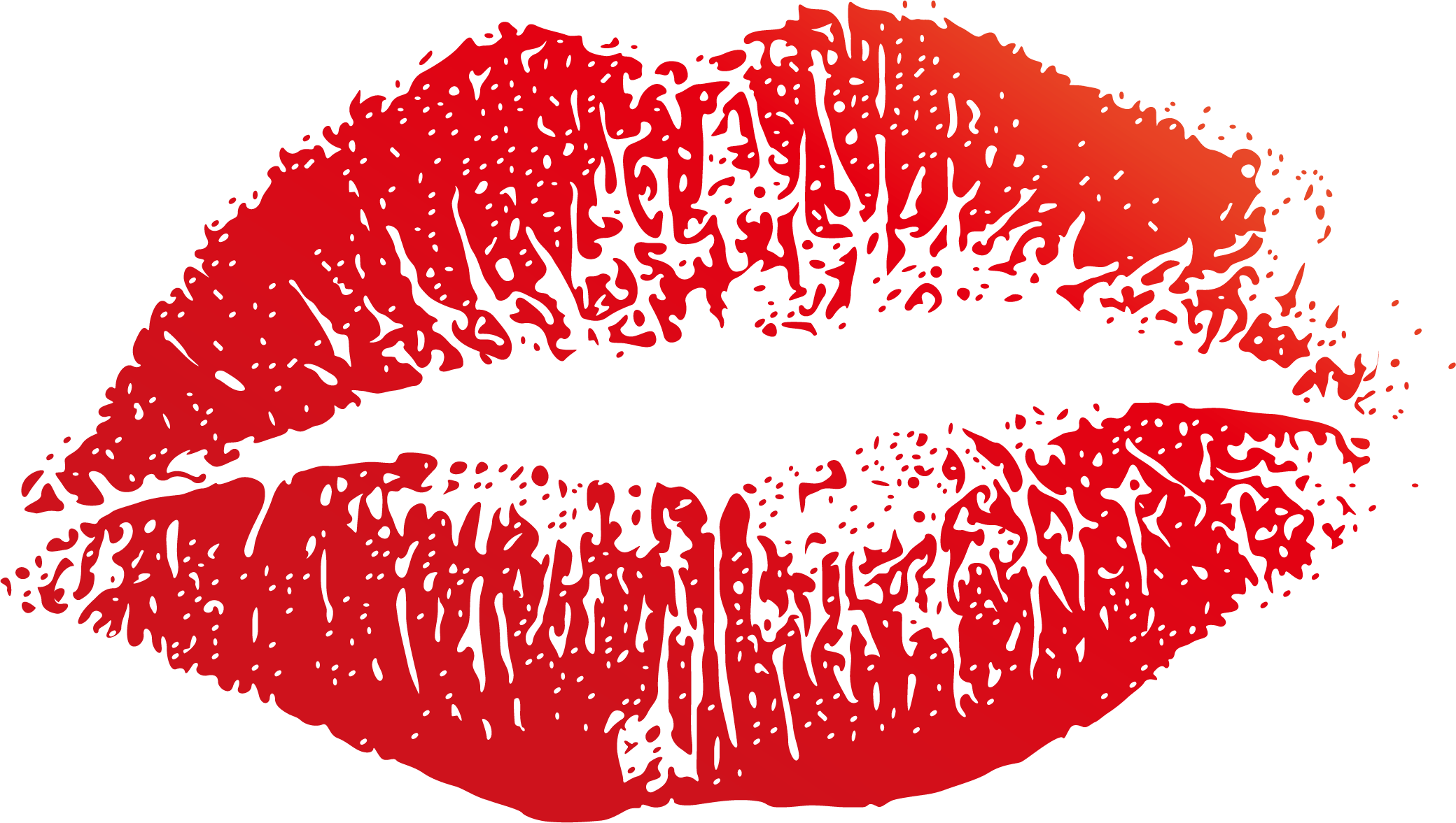Kiss Red HQ Image Free PNG Image