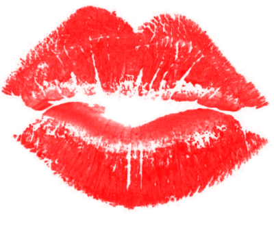 Lipstick Kiss Transparent PNG Image