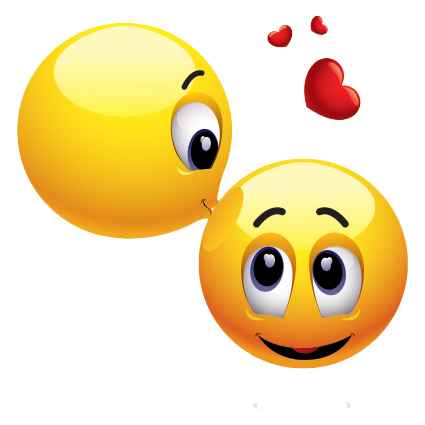 Kiss Smiley Transparent PNG Image