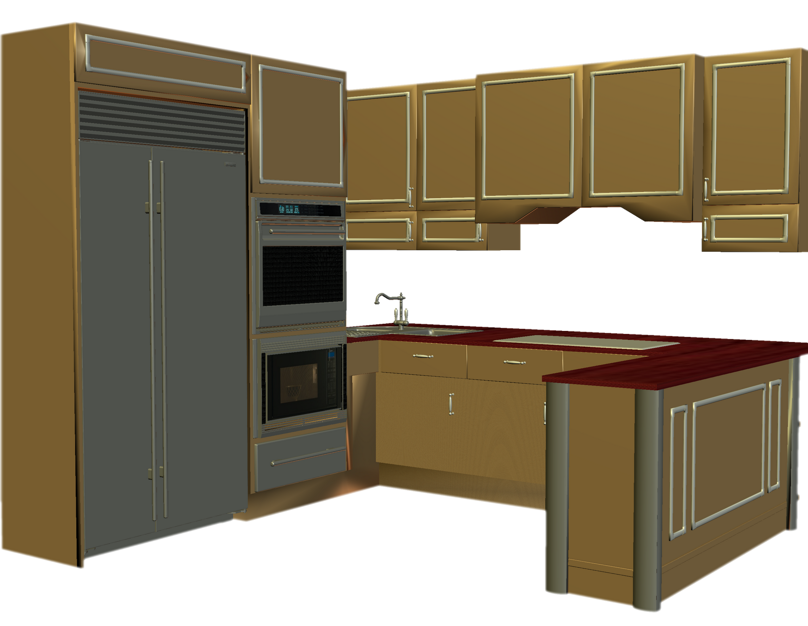 Modern Kitchen Download HD PNG Image