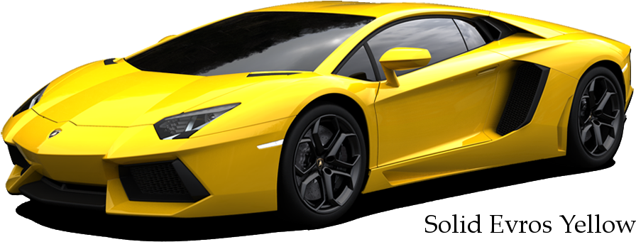 Lamborghini Yellow Sports Free Clipart HD PNG Image