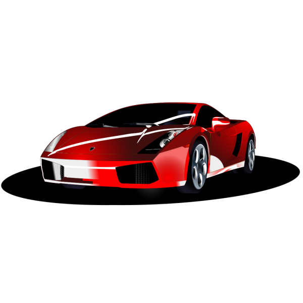 Lamborghini Vector Red Free Download PNG HQ PNG Image