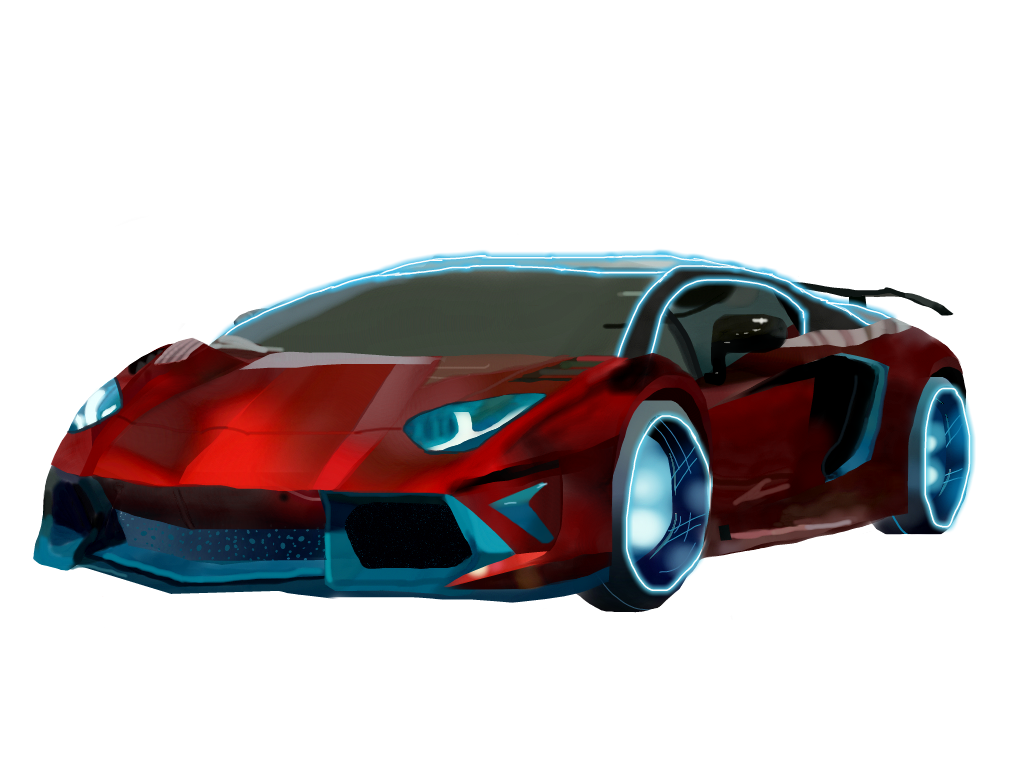 Lamborghini Vector Red Download HQ PNG Image