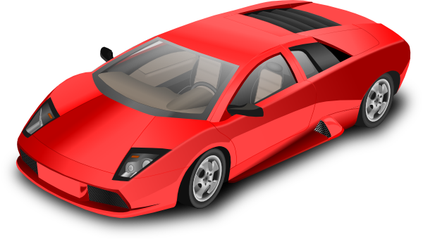 Lamborghini Vector Red Download HD PNG Image