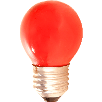 Red Lamp Png Image