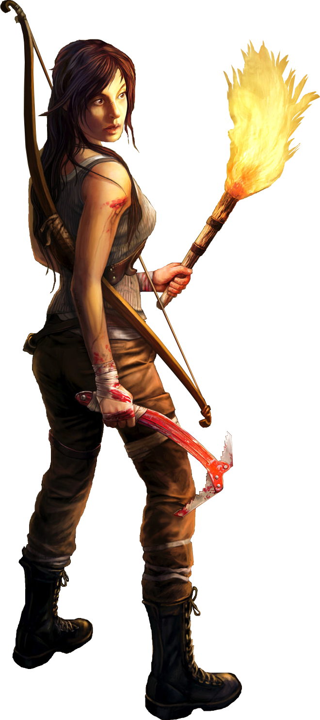 Lara Croft Transparent PNG Image