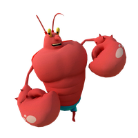 The Larry Lobster Free Clipart HD PNG Image