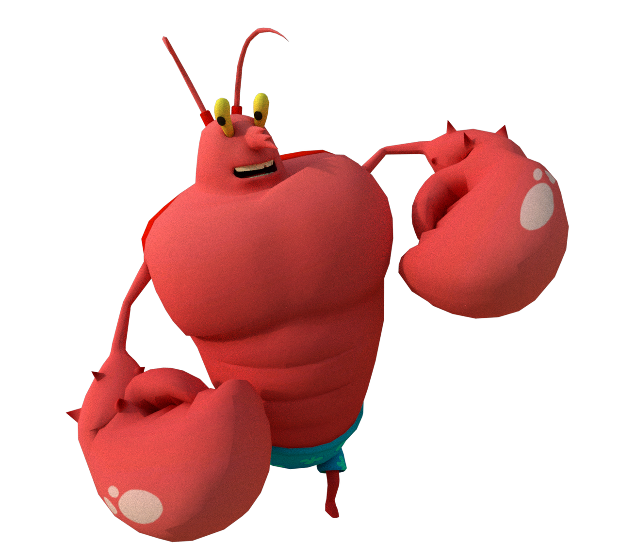 The Larry Lobster Free Clipart HD PNG Image