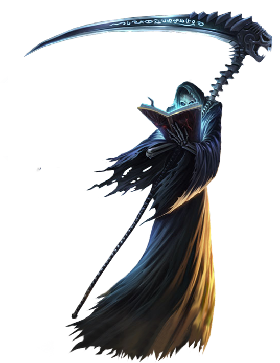 League Death Legends Of Sickle Feather Wing PNG Image