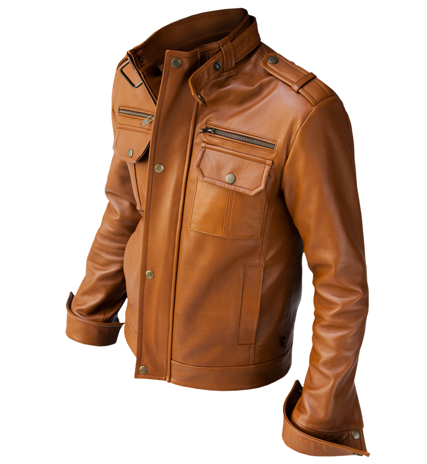 Leather jacket Transparent PNG Image