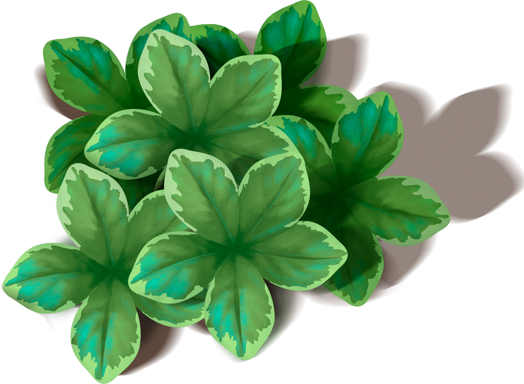 Green Leaves Organic PNG Free Photo PNG Image