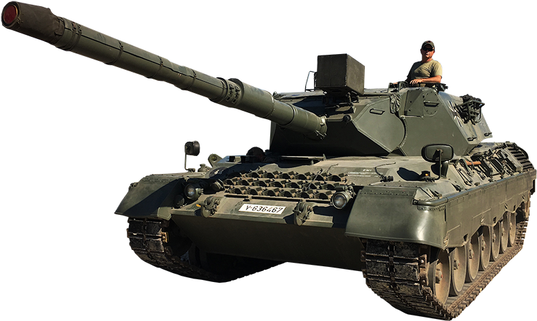 Leopard tank Transparent PNG Image