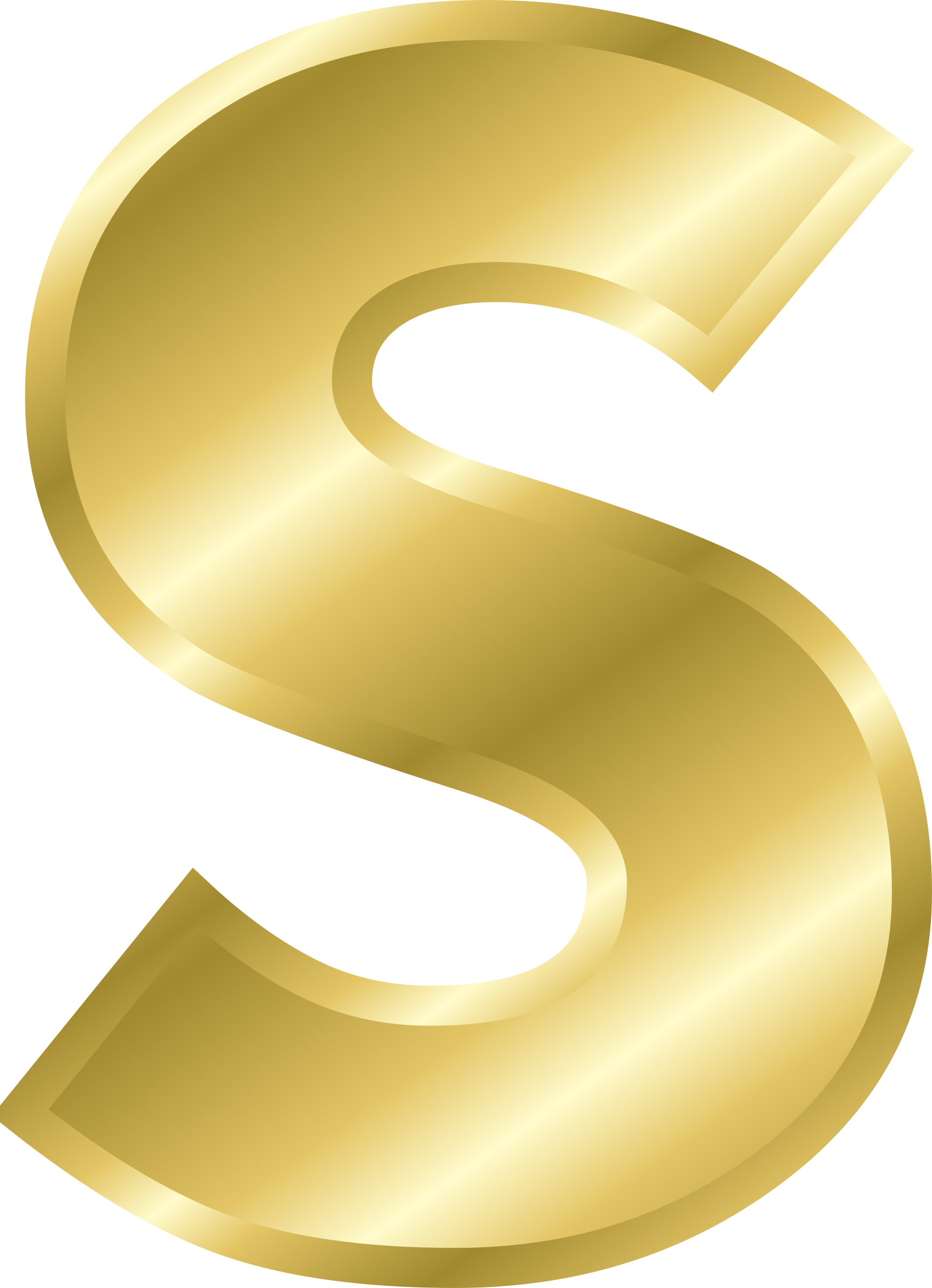 Alphabet Vector Gold PNG Image High Quality PNG Image