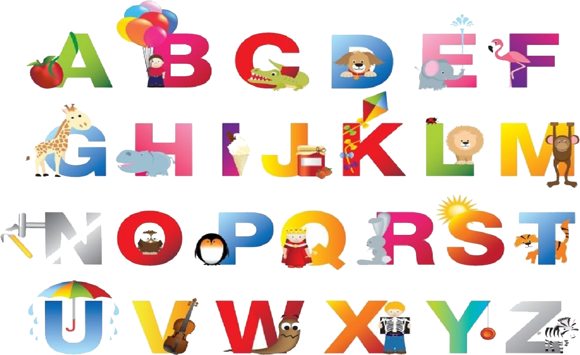 A To Z Alphabet Free Clipart HD PNG Image