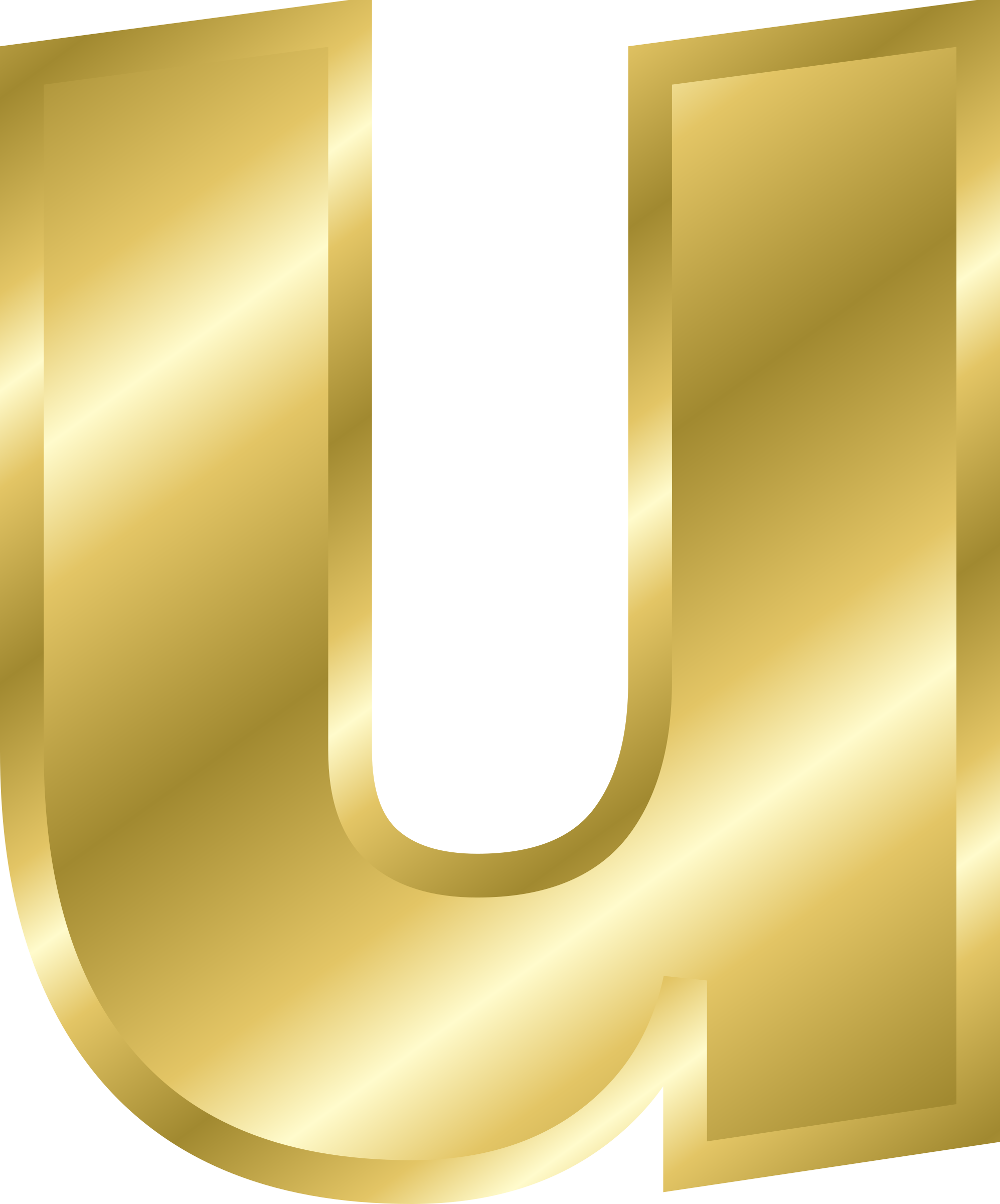 Alphabet Pic Gold PNG Image High Quality PNG Image