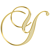 Alphabet Gold Free Transparent Image HQ