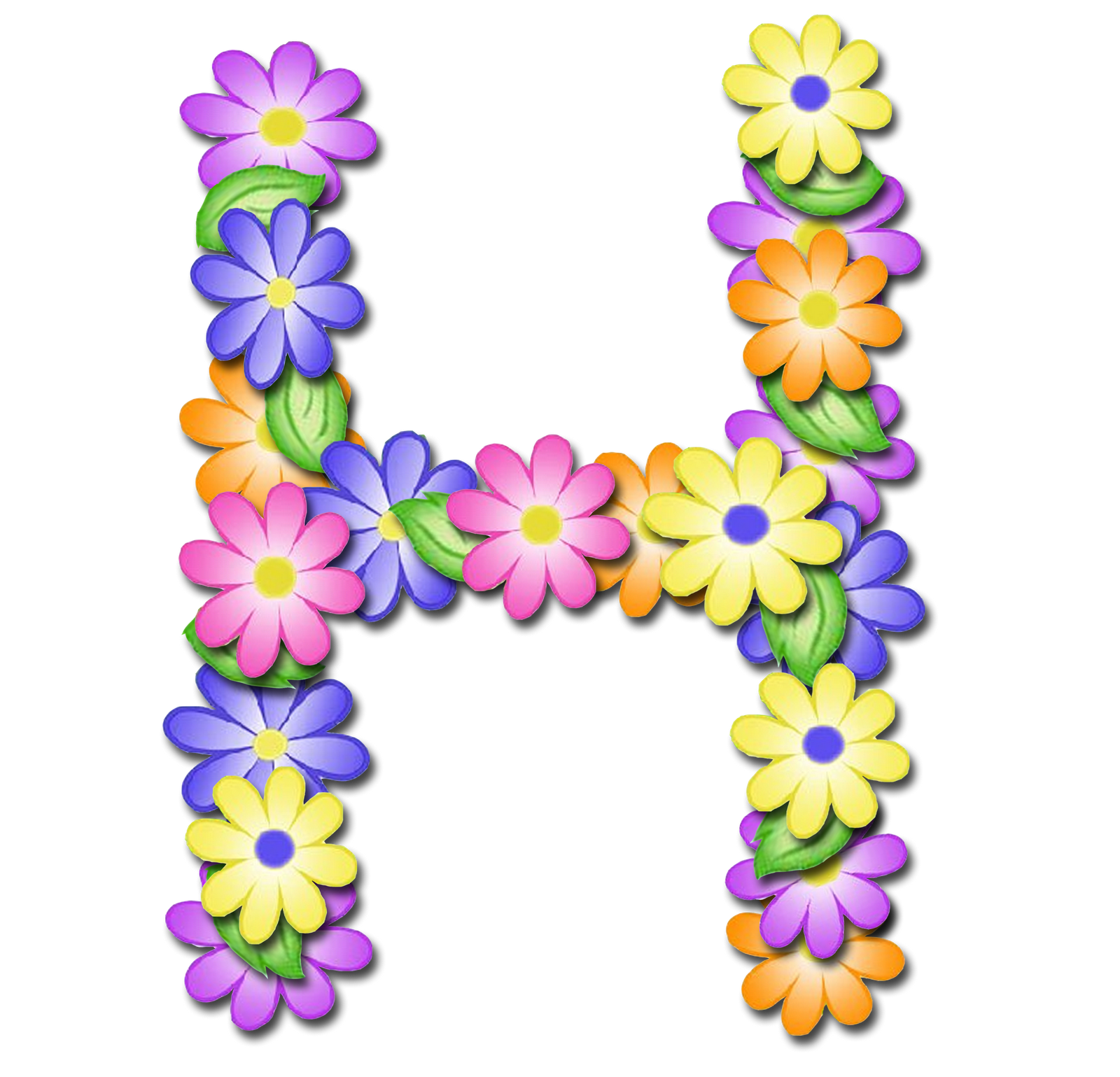 Alphabet Flower Free Download PNG HD PNG Image