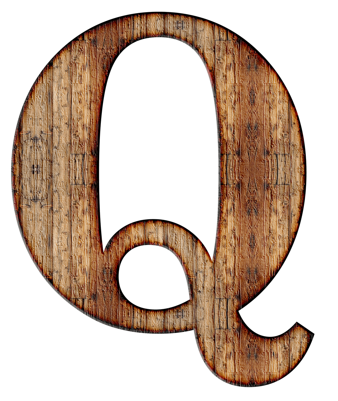 Q Letter Free Clipart HD PNG Image