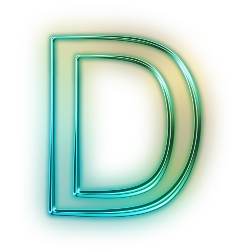 D Letter Free PNG HQ PNG Image