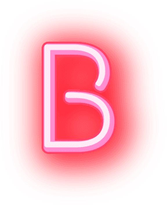 B Letter Free Clipart HD PNG Image