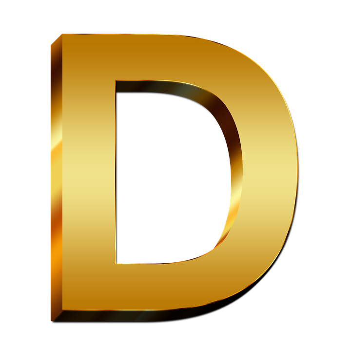 Picture D Letter HD Image Free PNG Image