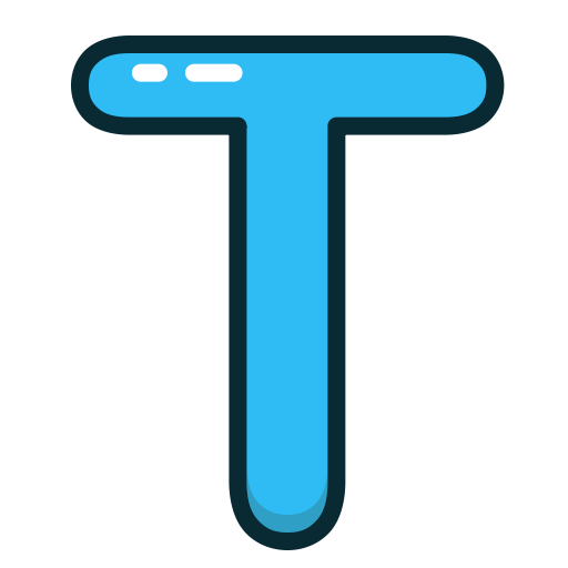 T Letter Free Clipart HQ PNG Image