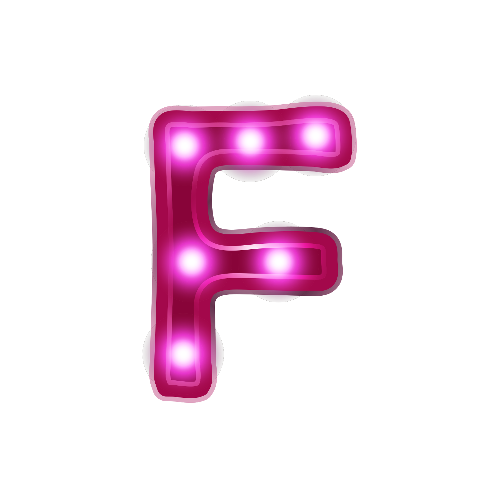 Alphabet Font Neon Letter PNG File HD PNG Image
