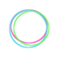 Light Circle Glow Effect Multicolored
