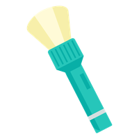 Flashlight Beam Vector Free Clipart HD