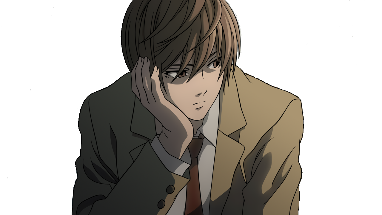 Light Anime Yagami PNG Download Free PNG Image