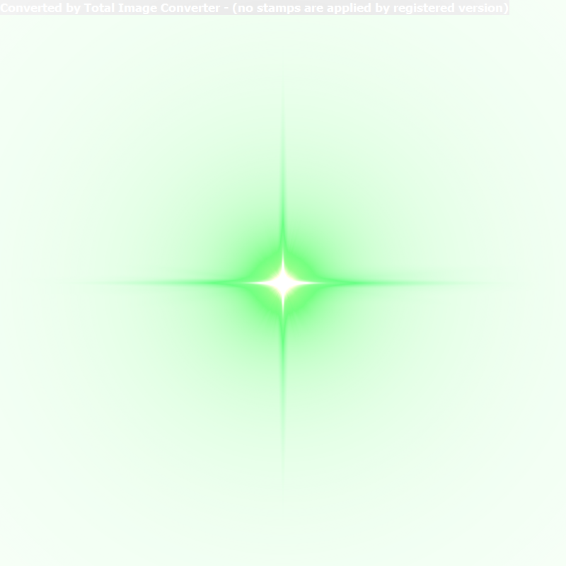 green optical flare