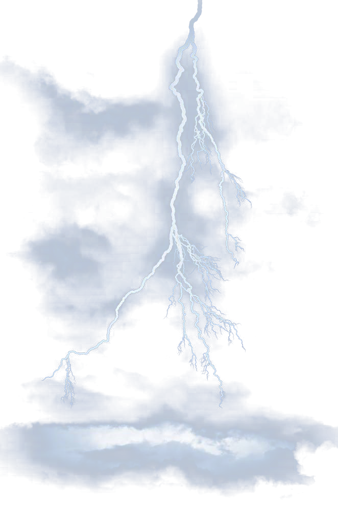 Blue Light Effect Lightning PNG Download Free PNG Image