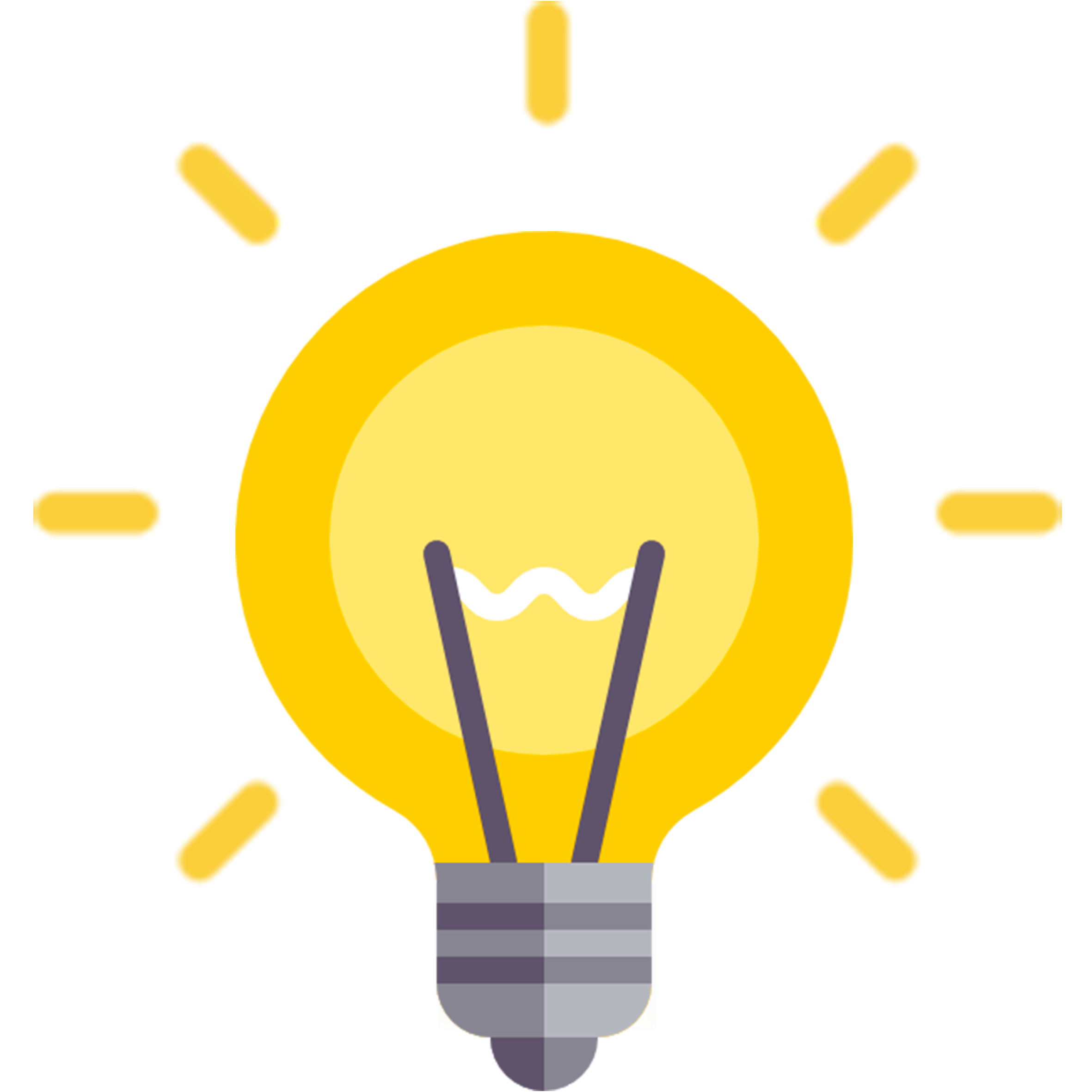 presentation lightbulb icon