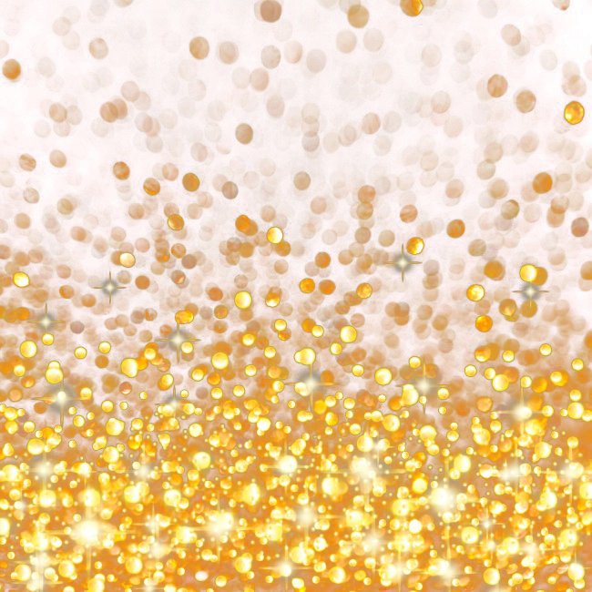 Luminescence Efficacy Gold Light Spot Facula Luminous PNG Image
