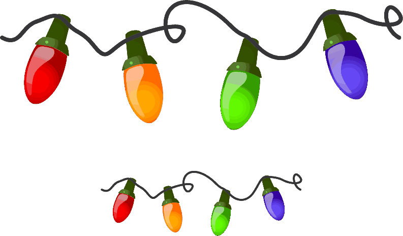 Holly Lights Free Download PNG Image