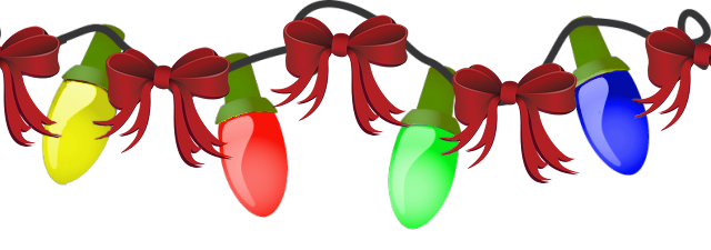 Christmas Lights Transparent Image PNG Image