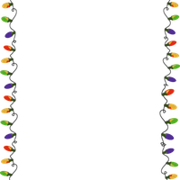 Lights garland PNG