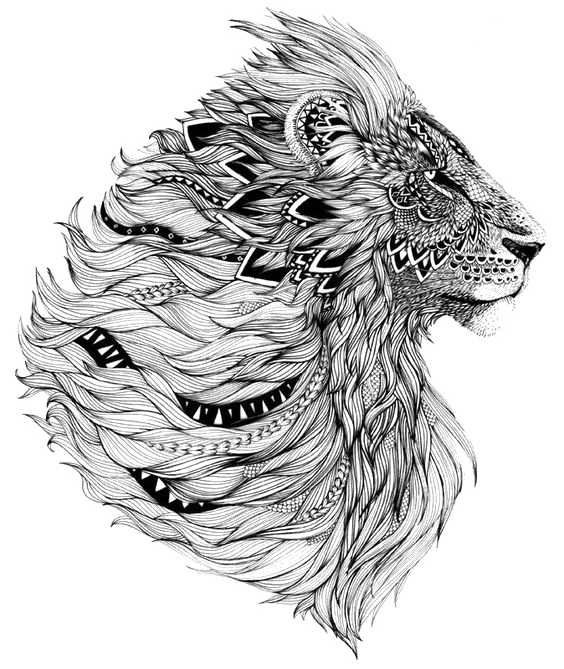 Tattoo Lion Flash Sleeve Free PNG HQ PNG Image