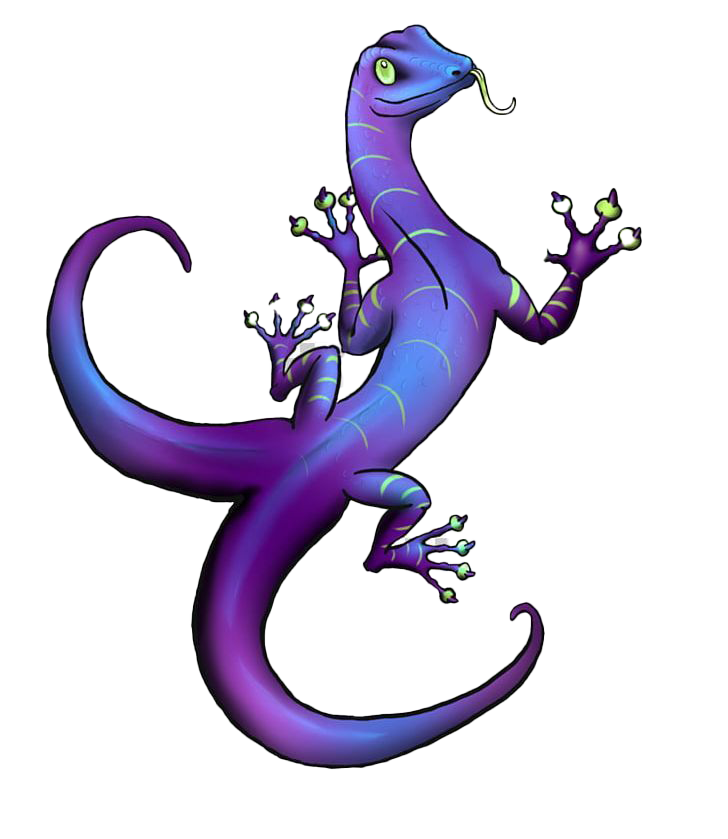 Purple Lizard PNG Free Photo PNG Image