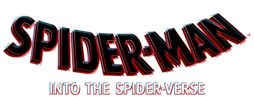 Logo The Spider-Man Into Spider-Verse PNG Image