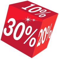Discount Cube Icon Free Frame